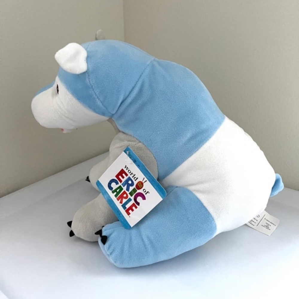 kohl’s Care World of Eric Carle Pola Bear 10” Plush Toy Stuffed Animal. New - Picture 3 of 8
